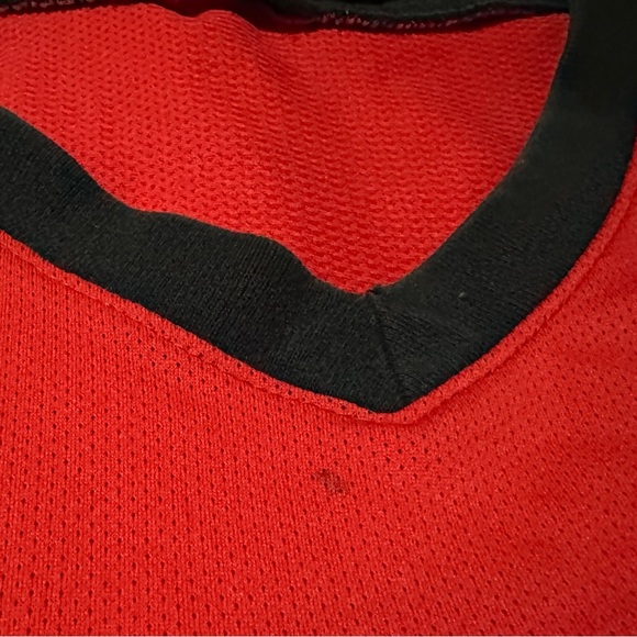 248 MLB | EUC Vintage Philadelphia Phillies Red V-Neck Jersey Tee 1993 (Sz L) - Picture 12 of 12